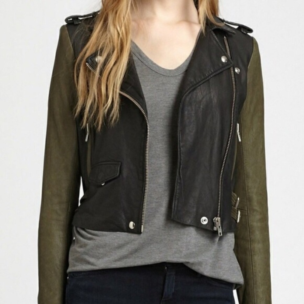 BCBGeneration Vegan Leather Motorcycle Jacket 🏍